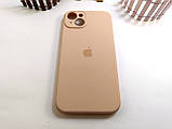 Чохол Silicone Case для Iphone 15 Plus пудровий (05 Pink sand), силіконовий чохол на айфон 15+ плюс пудровий, фото 9