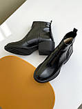 Лакові чорні черевики, фото 2