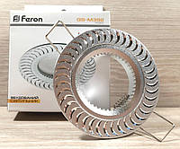 Светильник точечный Feron GS-M392 МR-16 GU5.3 встраиваемый потолочный серебро