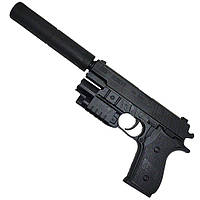 Детский игрушечный пистолет K2118-F+ на пульках Dobuy Дитячий іграшковий пістолет K2118-F+ на кульках