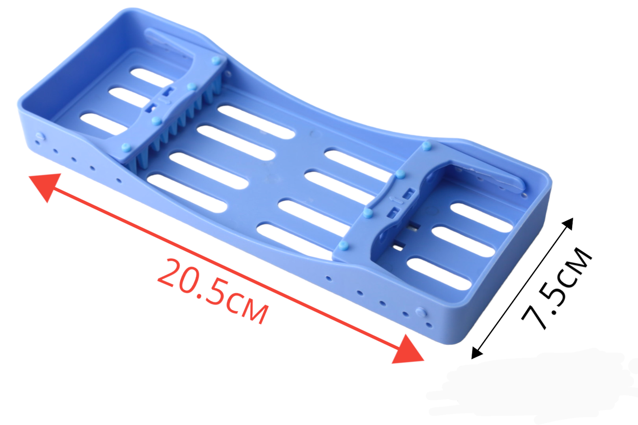 Касета для стерилізації (5 інструментів) Синя