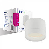 Накладной неповоротный светильник под лампу GX53 Feron HL353 белый