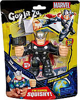 Heroes of Goo Jit Zu Licensed Marvel Hero Pack - Thor. Герои Гуджитсу: Фигурка-тянучка Тор. Оригинал