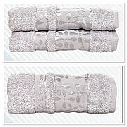 Турецькі махрові рушники Cestepe Vip Cotton ECE (50*90 см + 70*140 см)