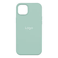 Чехол для iPhone 15 Plus Silicone Case Full Size AA Цвет 17 Turquoise