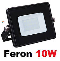 Світлодіодний LED прожектор 10 W IP65 6400 K Feron LL-991 чорний