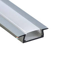 Алюминиевый профиль для светодиодной ленты врезной Feron CAB 251 (2м)