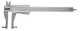 Штангенциркуль для внутрішніх вимірювань канавок з твердосплаными наконечниками, 20-150мм, 0.05, губки 50мм