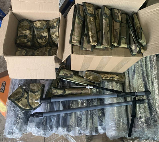 Великий бізнес продовжує підтримувати військових: успішне завершення відвантаження саперного обладнання для оснащення інженерно-саперної роти.
