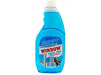 Засiб для миття скла та дзеркал 500мл запаска Синій ТМ Window plus