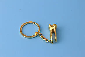 Брелок золотий зуб сувенір