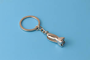 Брелок срібний зуб сувенір