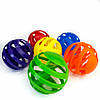 Дірчасті пластикові кульки 6 штук (6 кольорів), фото 4