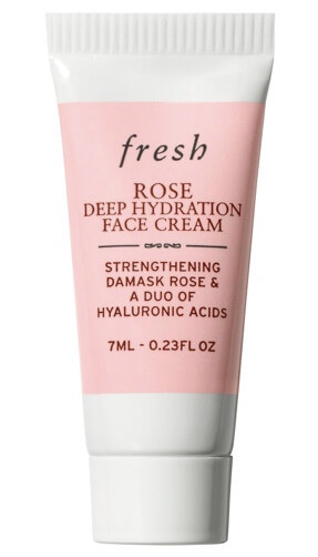 Лекий крем для обличчя Fresh Rose Deep Hydration Face Cream 7 мл