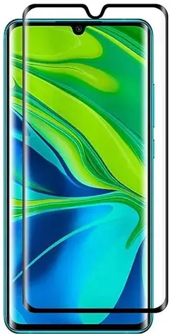 Захисне скло 3D Full Glue Premium для Xiaomi Mi Note 10 Lite Black, фото 1