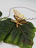 Шпилька для волосся "Метелик 3D" з крилами, що рухаються., фото 7