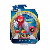 Игровая фигурка с артикуляцией SONIC THE HEDGEHOG - МОДЕРН НАКЛЗ (10 cm, с аксессуаром) Technohub - Гарант