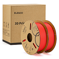 PLA Филамент 2KG, пластик для 3d печати ELEGOO 1,75 мм (Красный)