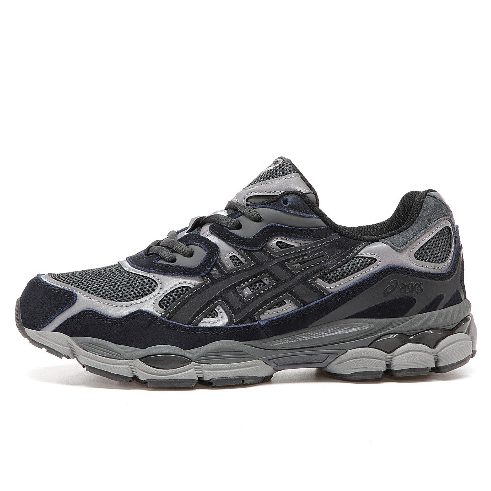 Чоловічі кросівки Asics Gel NYC Graphite Grey Black 1201A789-020, замшеві кросівки асікс гель нік, фото 1