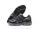 Чоловічі кросівки Asics Gel NYC Graphite Grey Black 1201A789-020, замшеві кросівки асікс гель нік, фото 2