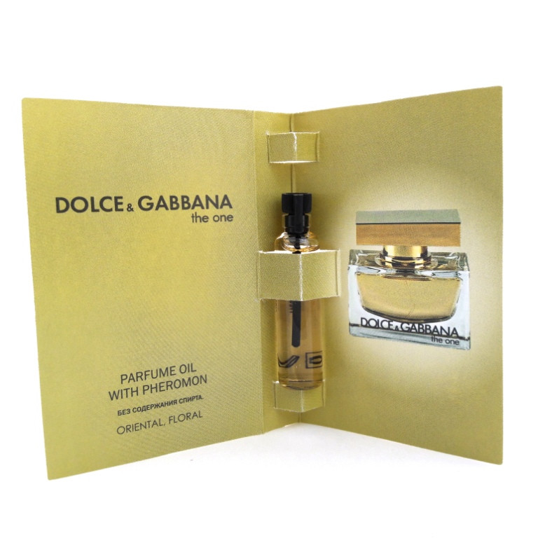 Масло парфумерне з феромонами Dolce & Gabbana The One (Дольче та Габбана Зе Ван) 5 мл. Без спирту