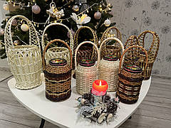 Пляшки відплетені лозою — 1, 1,5 л.