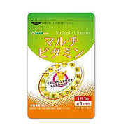 Мультивитамины для поддержания молодости и иммунитета у женщин Seedcoms Япония на 30 дней применения