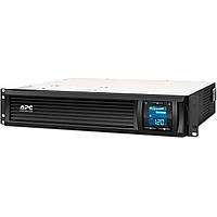 APC Джерело безперебійного живлення Smart-UPS C 1000VA/600W, RM 2U, LCD, USB, SmartConnect, 4xC13 Technohub - Гарант Якості