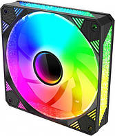 Кулер для ПК 120 мм 4 pin PWM, Zezzio Colorful, с ARGB