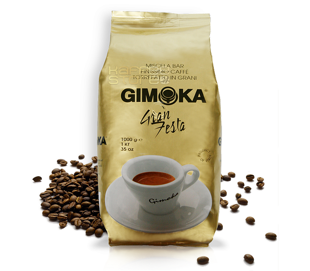 Кава натуральна в зернах Gimoka Gran Festa 1 кг.