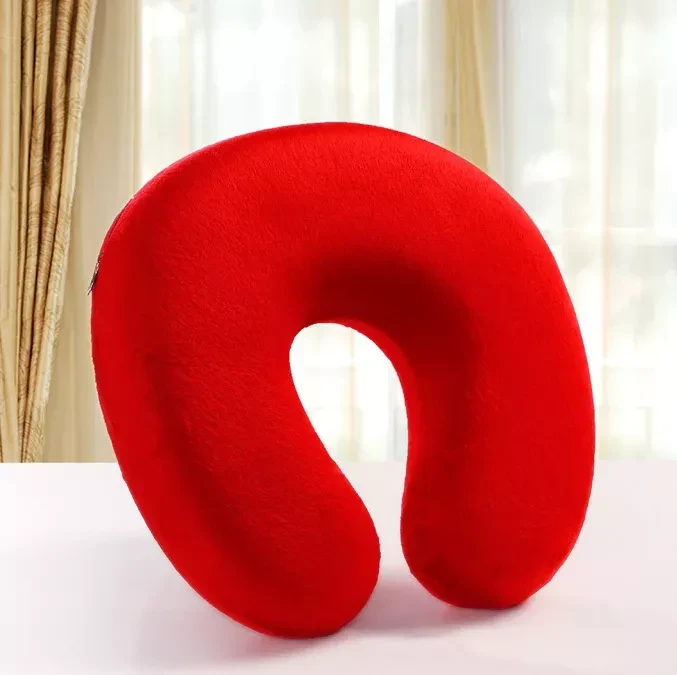 Універсальна подушка для подорожей - дорожня подушка Foam Travel Pillow, Подушка-підголівник