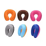 Універсальна подушка для подорожей - дорожня подушка Foam Travel Pillow, Подушка-підголівник, фото 5