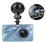 Відеореєстратор для Автомобіля із Задньою Камерою Dual Lens A10/F9/V2 Full HD 1080 H31 3,5 Дюйма, фото 3