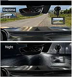 Відеореєстратор для Автомобіля із Задньою Камерою Dual Lens A10/F9/V2 Full HD 1080 H31 3,5 Дюйма, фото 7