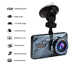 Відеореєстратор для Автомобіля із Задньою Камерою Dual Lens A10/F9/V2 Full HD 1080 H31 3,5 Дюйма, фото 9