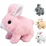 Інтерактивна іграшка Pitter patter pets Кролик звук, музика, що світиться і грає, М'яка іграшка, фото 3