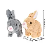 Інтерактивна іграшка Pitter patter pets Кролик звук, музика, що світиться і грає, М'яка іграшка, фото 8