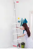 Полиця для Ванної Кімнати Кутова Телескопічна Multi Corner Shelf, Органайзер для Ванного приладдя, Кутова Телескопічна Multi, фото 4