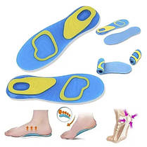 Устілки гелієві ортопедичні Scholl GelActiv Everyday чоловічі жіночі, Спортивні ортопедичні устілки, фото 2