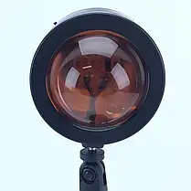 Проекційний Світильник Sunset Lamp з Дистанційним Керуванням USB з ефектом заходу сонця, світанку, веселка, фото 5