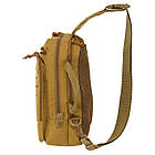 🔥 🔥 Сумка слінг "Silver Knight" (койот) однолямочный рюкзак, зсу, поліції, нацгвардії, фото 4