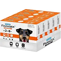 Противопаразитарная таблетка для собак Superium Панацея 2-8 кг