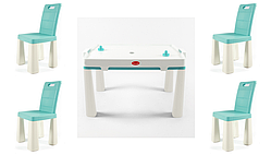 АКЦІЯ НАБІР Столик дитячий + 4 стільця Doloni