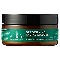 Маска для лица с глиной Sukin Super Greens Detoxifying Clay Masque 100 мл