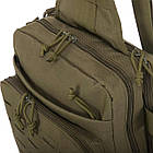 🔥 🔥 Сумка слінг "Silver Knight" (олива) однолямочный рюкзак, зсу, поліції, нацгвардії, фото 5