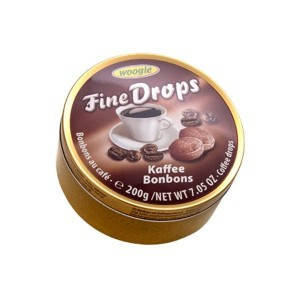Льодяники Fine Drops Woogie зі смаком кави, 200 г