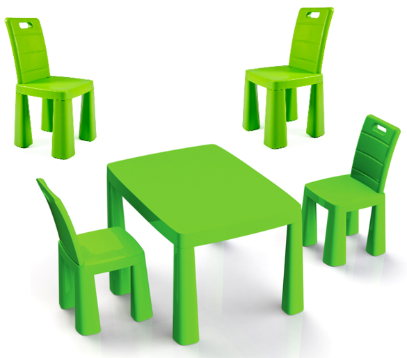 АКЦІЯ НАБІР Столик дитячий + 4 стільчики Doloni, фото 1
