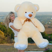 Плюшевий ведмідь іграшковий великий кремовий Томас 185 см