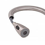 Змішувач для кухні Lidz Aria 015FL з висувним виливом (k35) LDARI015FLNKS34945 Nickel, фото 5