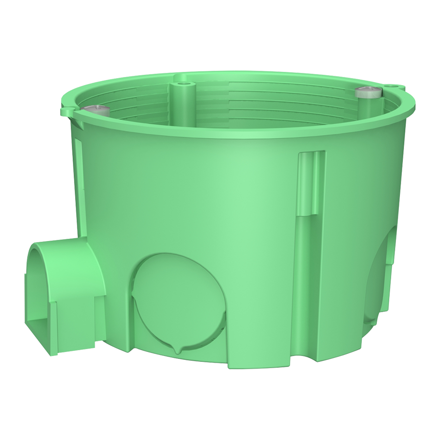 Подрозетник глубокий для сплошных стен 65х45мм MB003 PLANK PLK5001500, фото 1